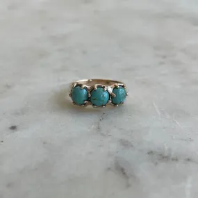 14K GOLD ROSIE RING — TURQUOISE