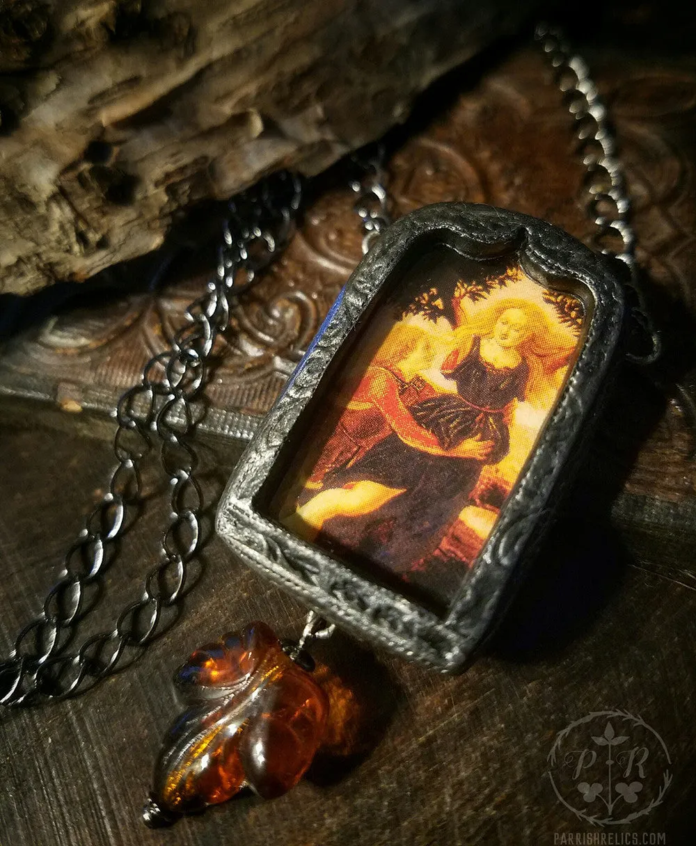 Apollo & Daphne ~ Pictorial Shrine Amulet