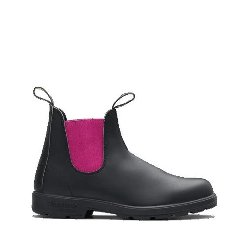 BLUNDSTONE BOOT 2208 NERO ELASTICO FUCSIA