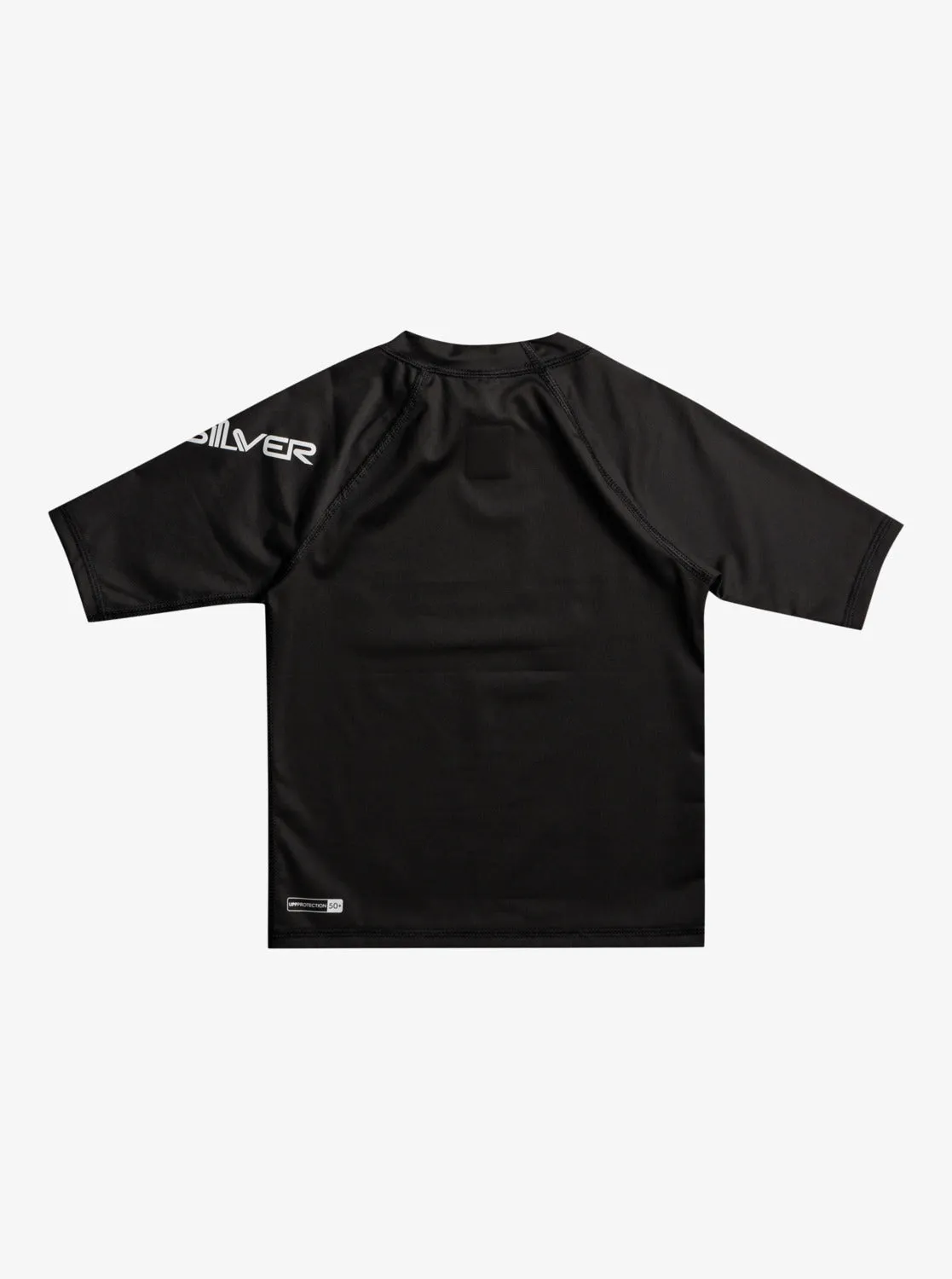 Boys 2-7 All Time Short Sleeve Upf 50 Rashguard - Black