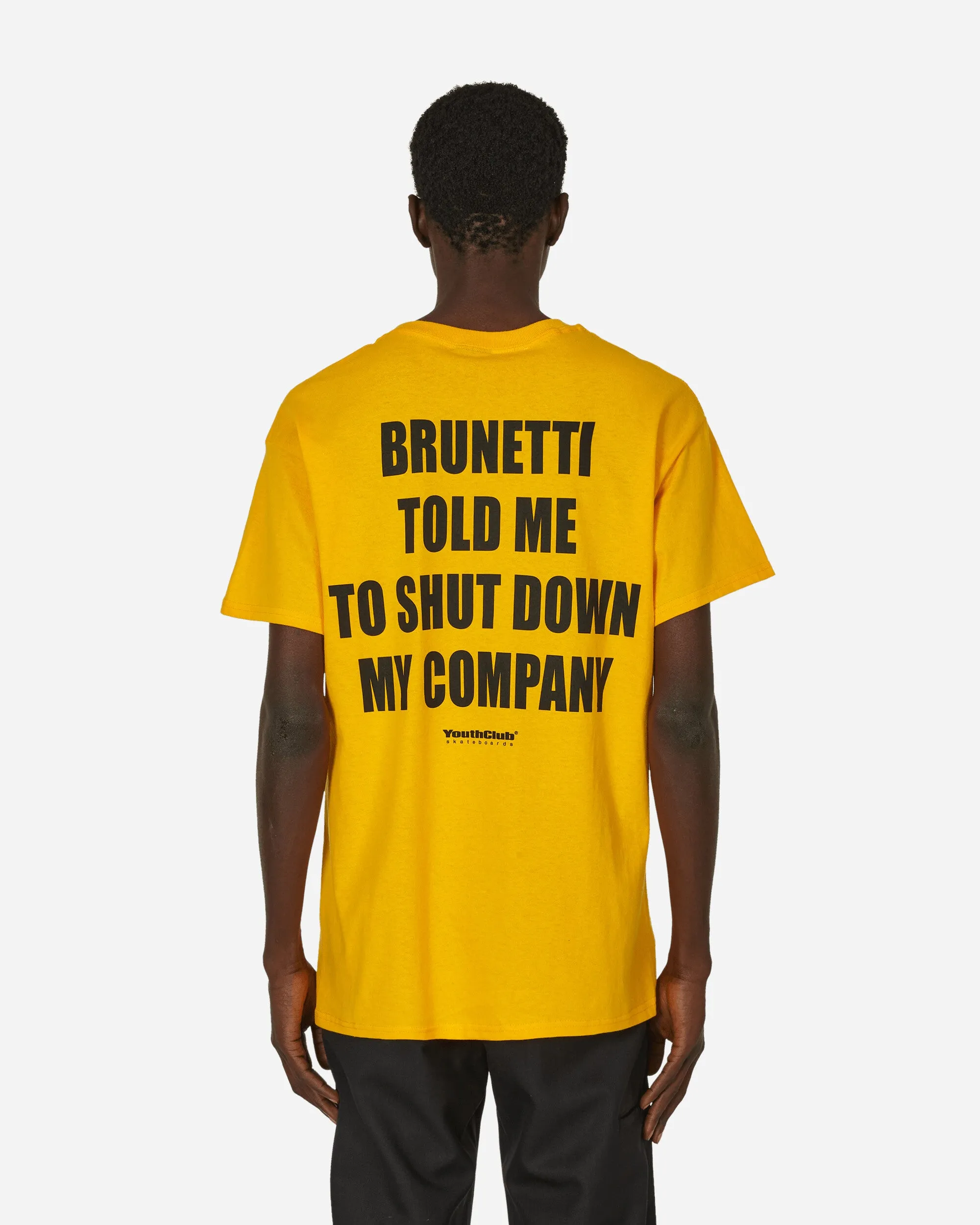 Brunetti T-Shirt Yellow