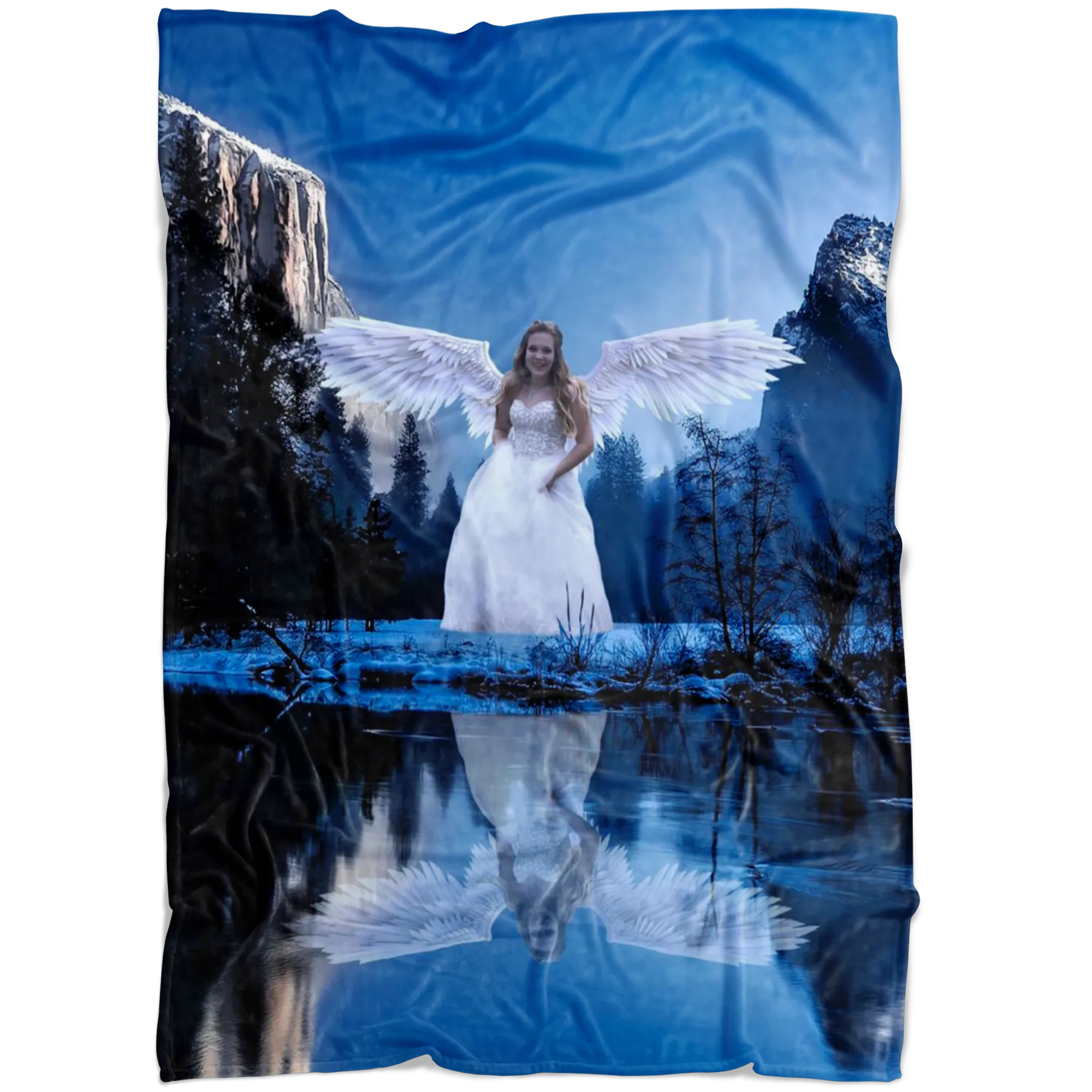 Caitlyn Allan Smiling Angel in Yosemite National Park at Sunrise