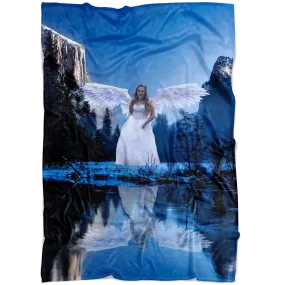 Caitlyn Allan Smiling Angel in Yosemite National Park at Sunrise