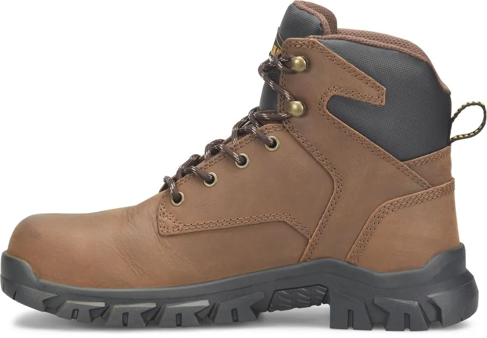 'Carolina' Men's 6 Gruntz EH WP Steel Toe - Dark Brown