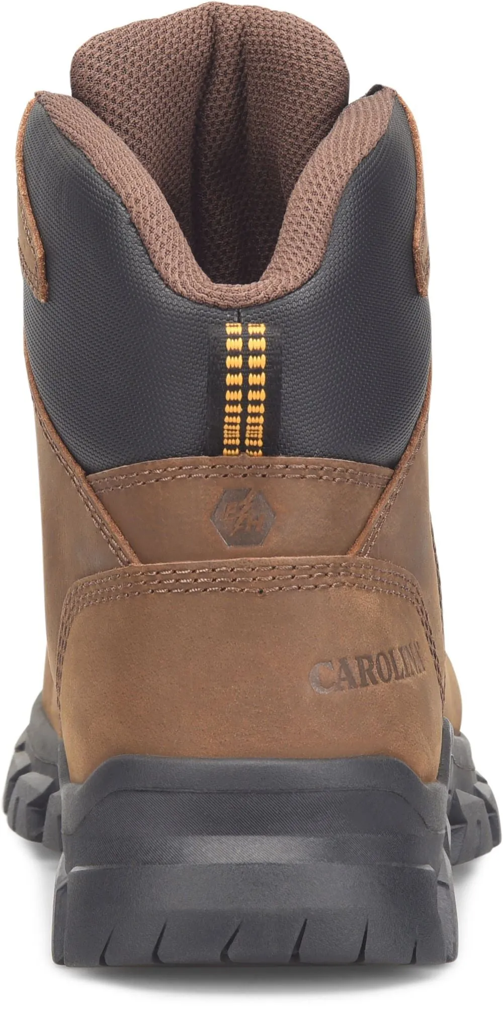 'Carolina' Men's 6 Gruntz EH WP Steel Toe - Dark Brown