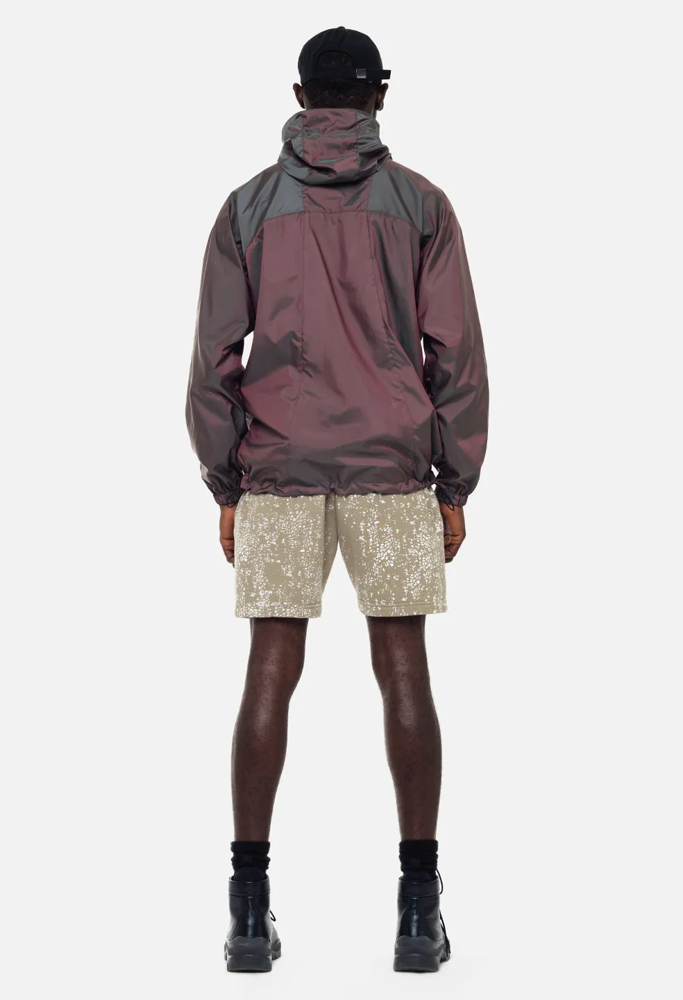 Coated Terry Shorts / Shark