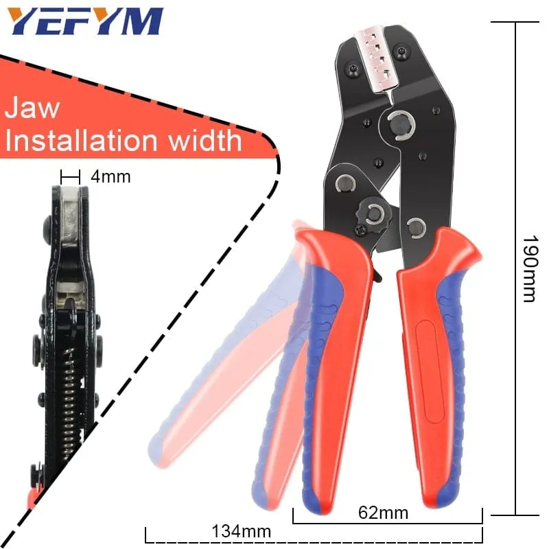 Crimping Pliers Set SN-48BS(=SN-48B SN-28B) Jaw Kit for 2.8 4.8 6.3 VH3.96/Tube/Insulation Terminals Electrical Clamp Min Tools