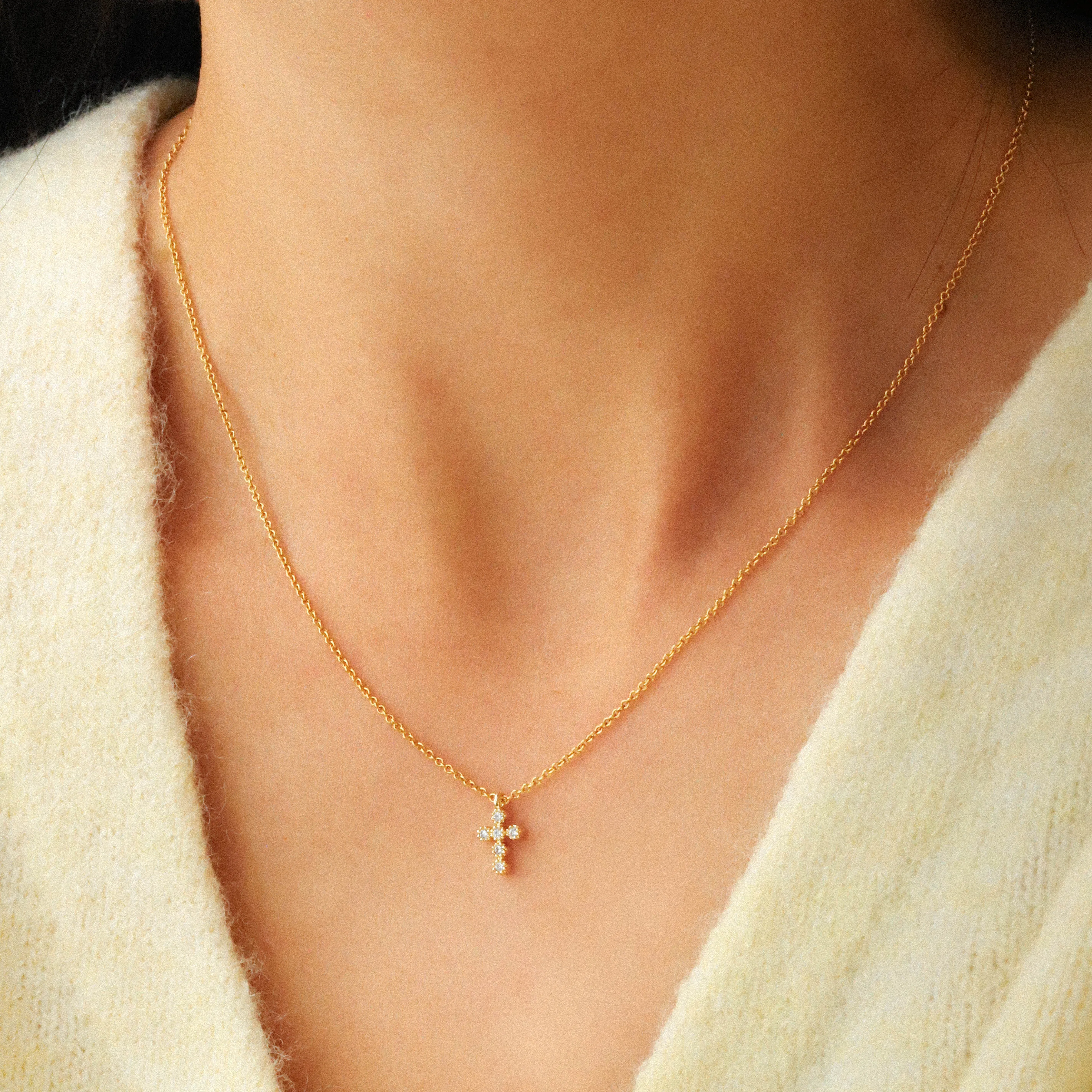 Dainty Cross Necklace