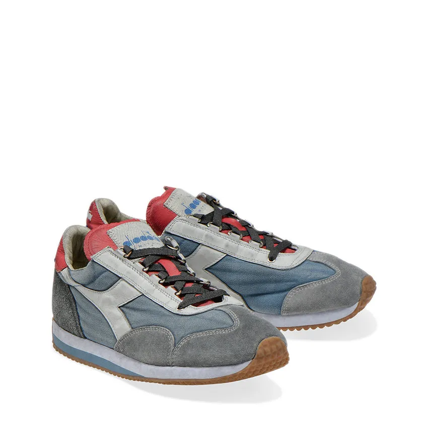 DIADORA HERITAGE SNEAKERS EQUIPE H DIRTY STONE WASH EVO 201.174736 01 60125 BERING SEA