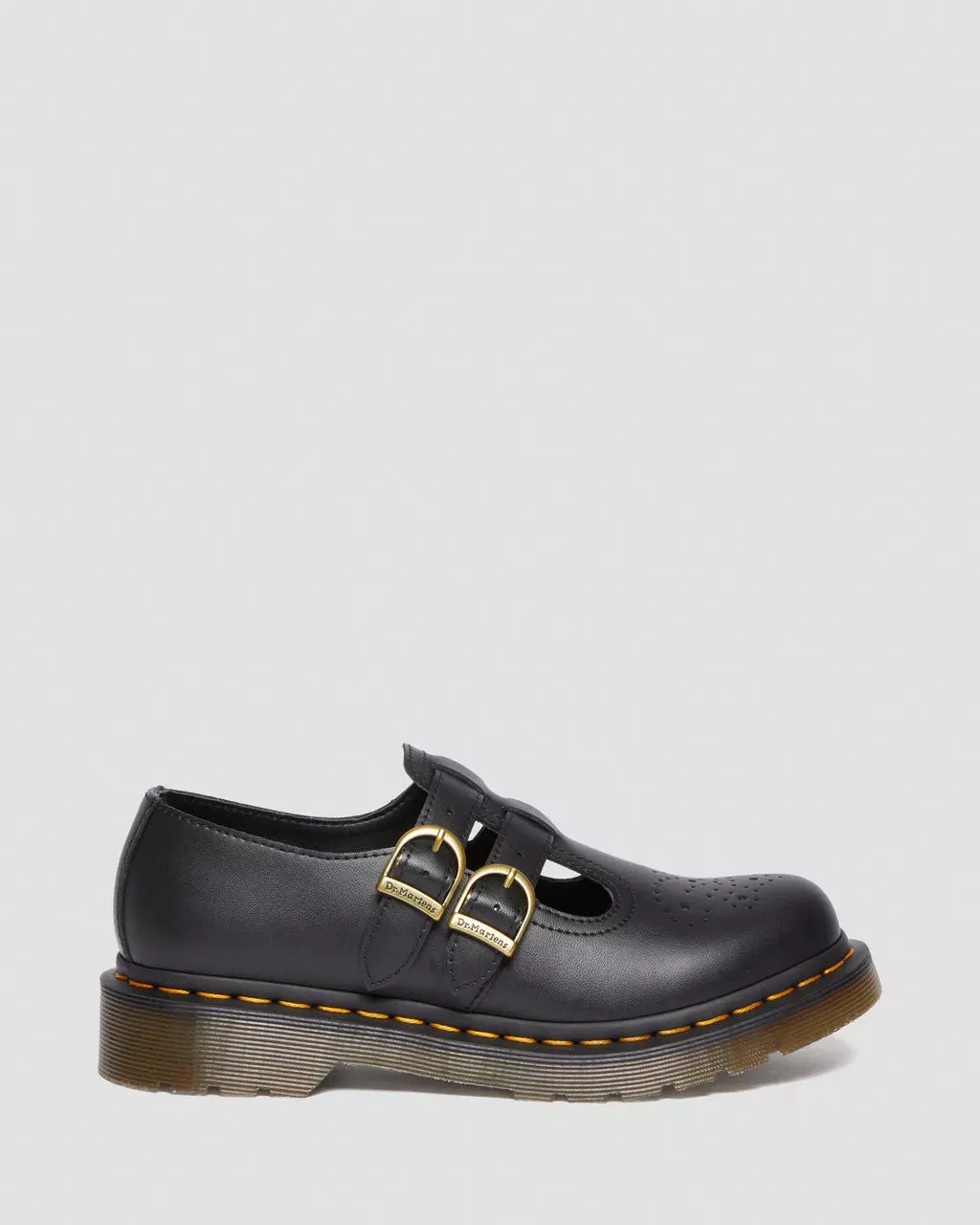 Doc Martens Women's VEGAN 8065 FELIX MARY JANE SHOES (Black — FELIX RUB OFF)