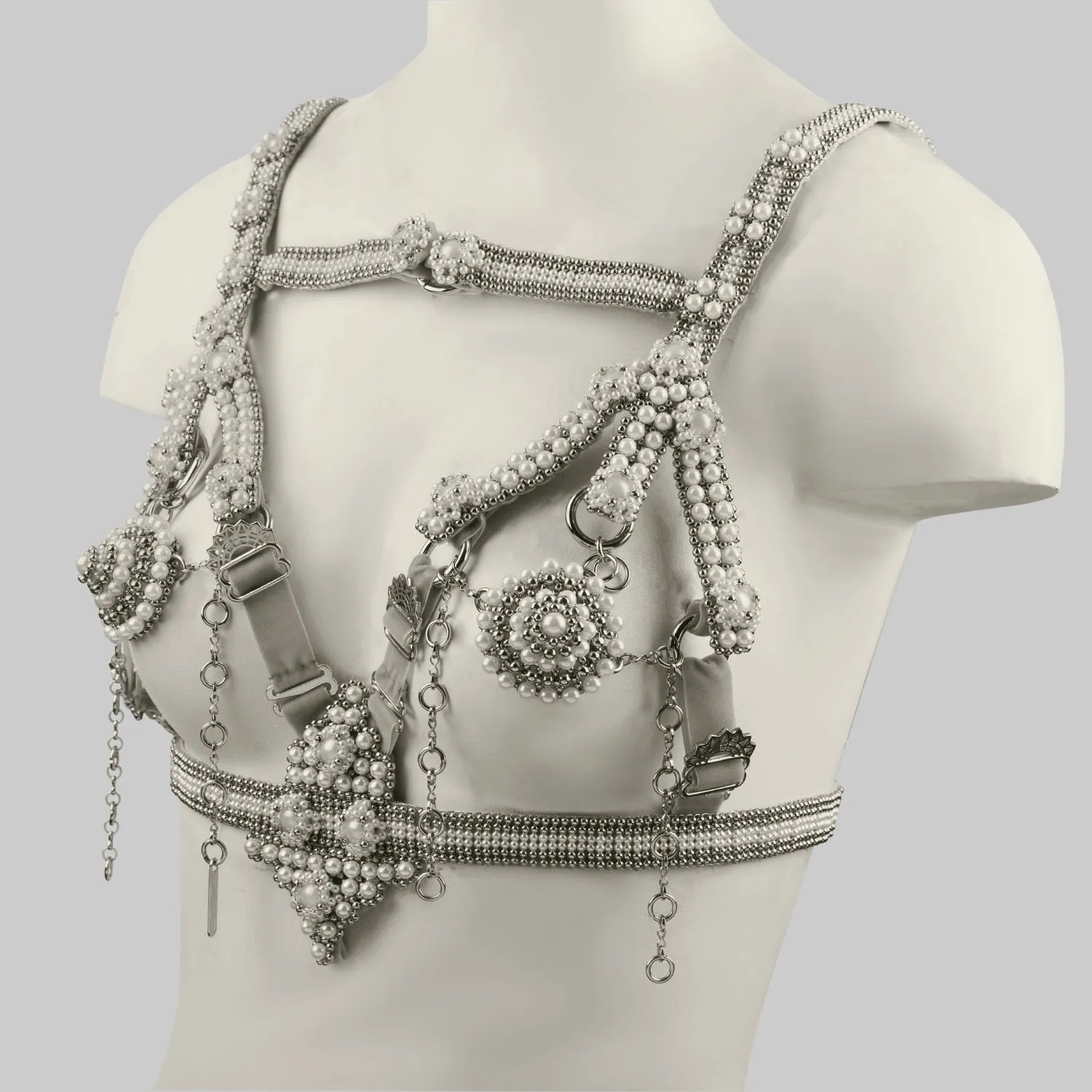 Elohim Modular Harness in Pearl