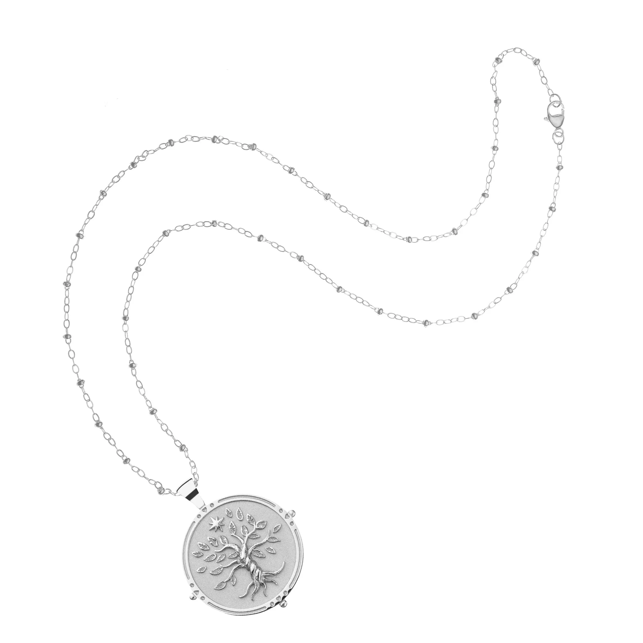 FAITH JW Original Pendant Coin in Silver