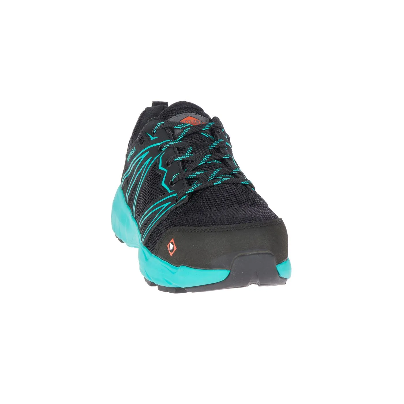 Fullbench Superlite Women's Alloy-Toe Work Shoes Black/Teal