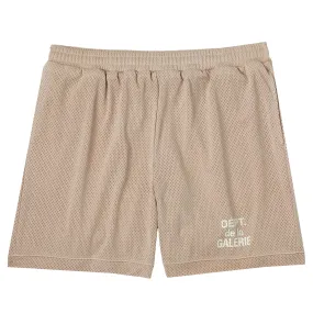 Gallery Dept. French Logo Mesh Short Tan