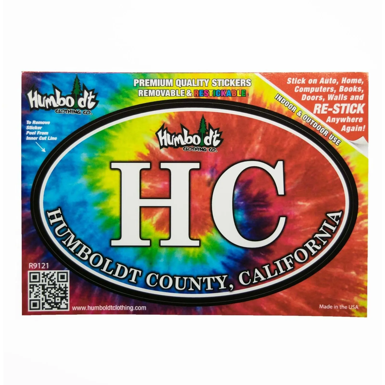 HC Tie Dye Sticker