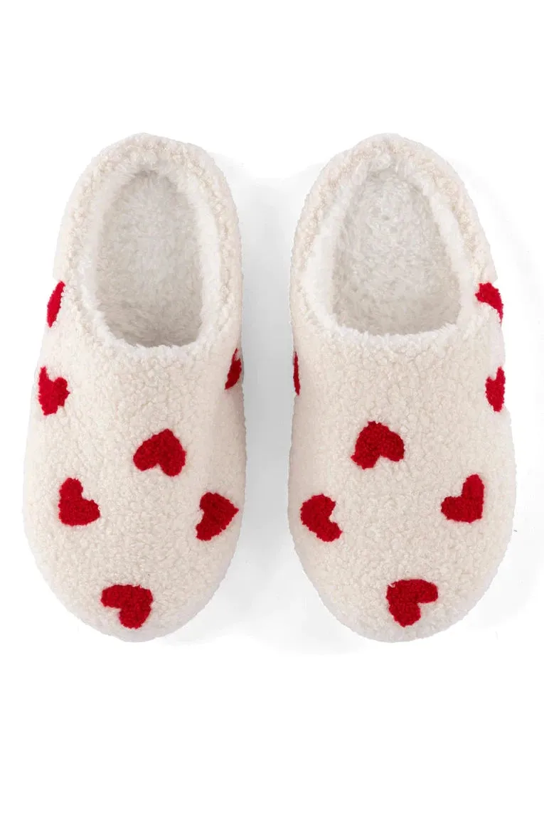 Hearts Slippers