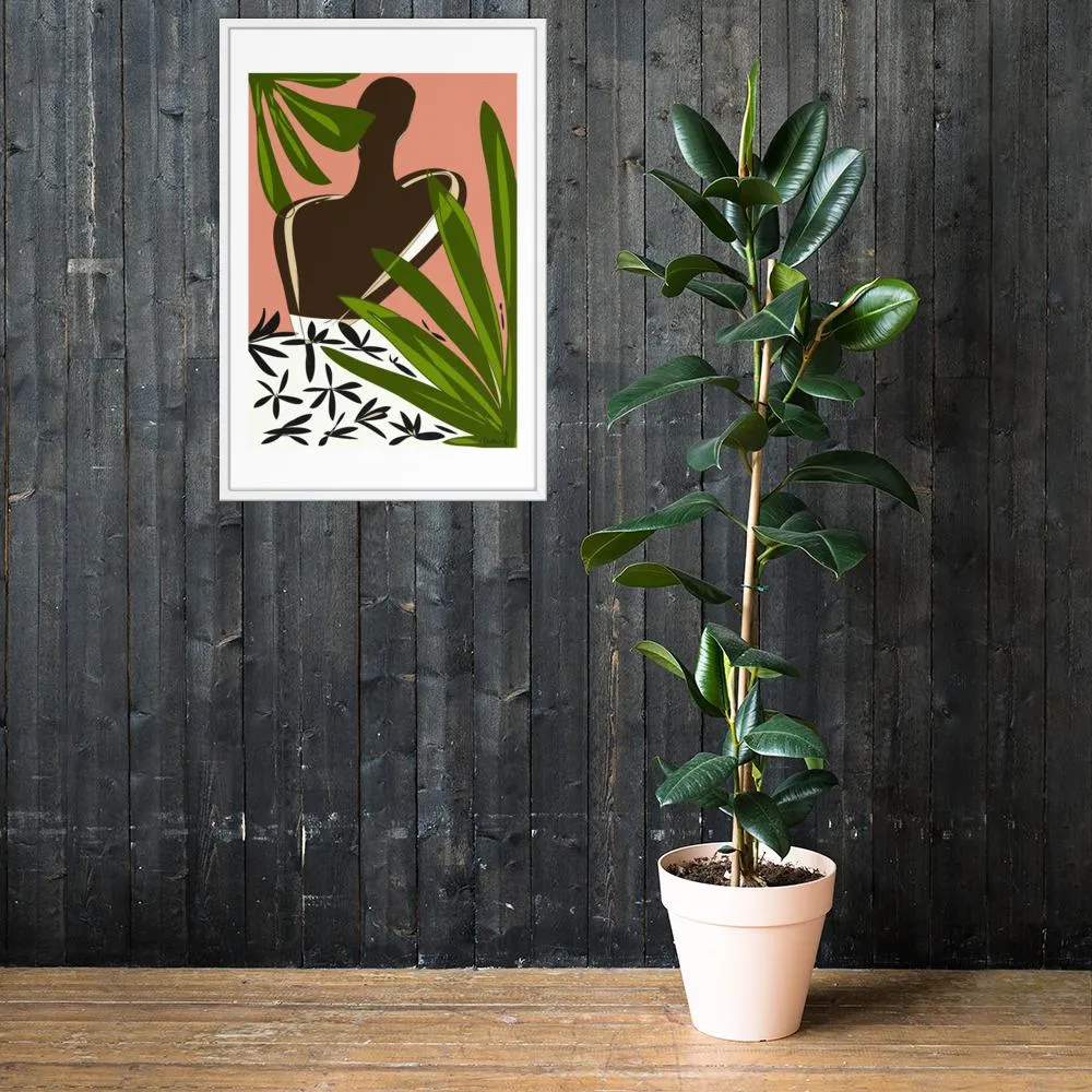 Hidden in Ocho Rios | Framed Art Print