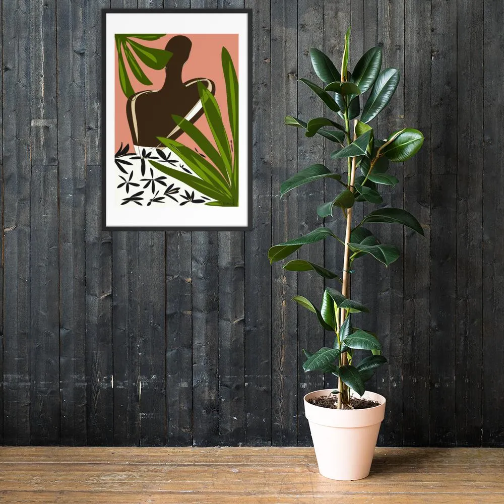 Hidden in Ocho Rios | Framed Art Print