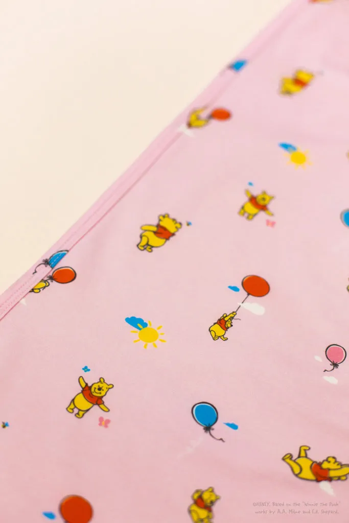 Jersey Blanket - Pink Balloon Pooh