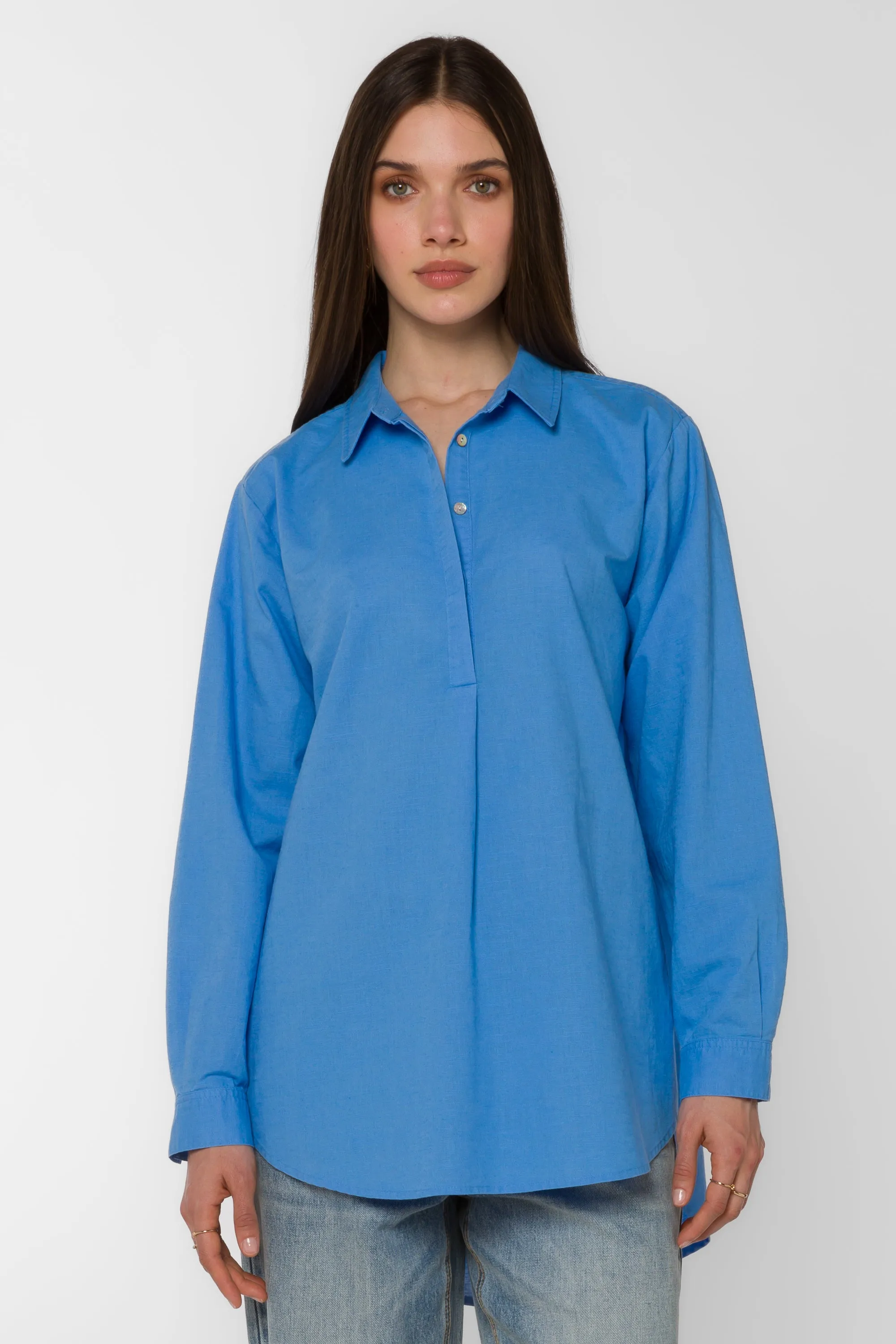 June Periwinkle Shirt