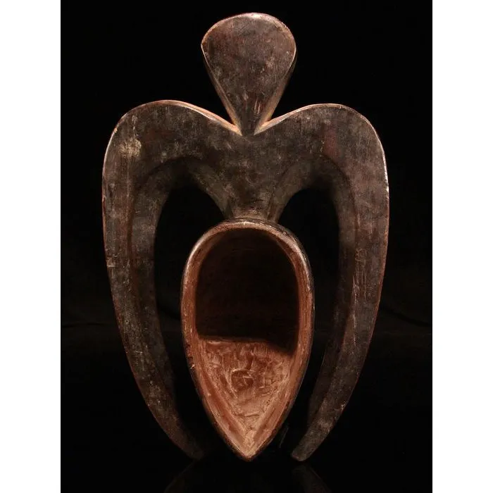 Kwele Eluk Bata Mask for Beete Ceremonies, Gabon #142