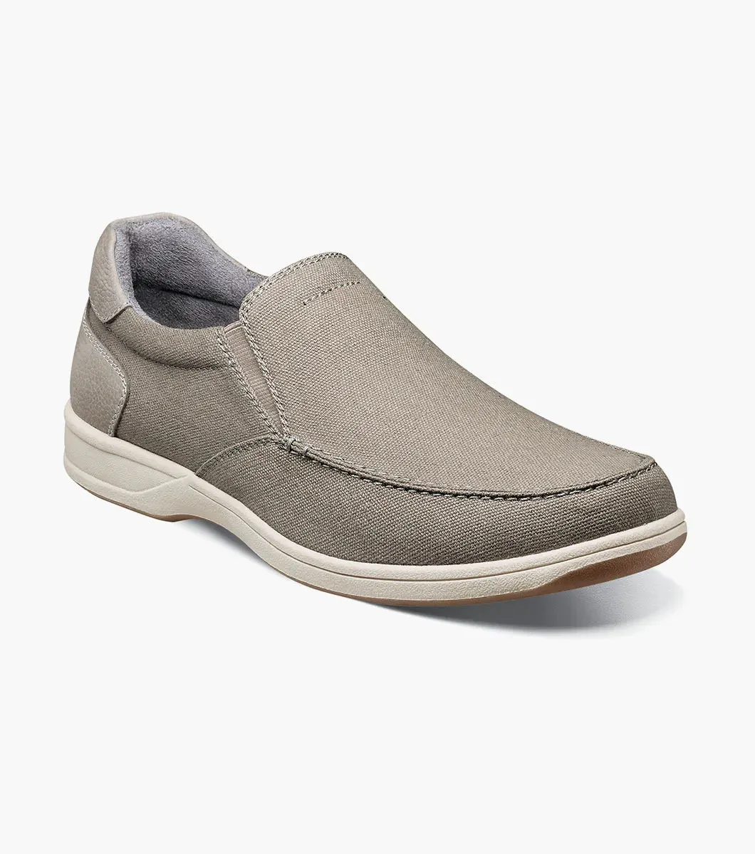 Lakeside Canvas Moc Toe Slip On