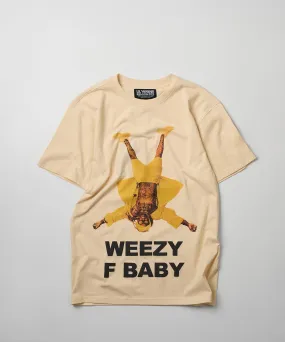 Lil Wayne Weezy F Baby Photo Short Sleeve Tee - Khaki