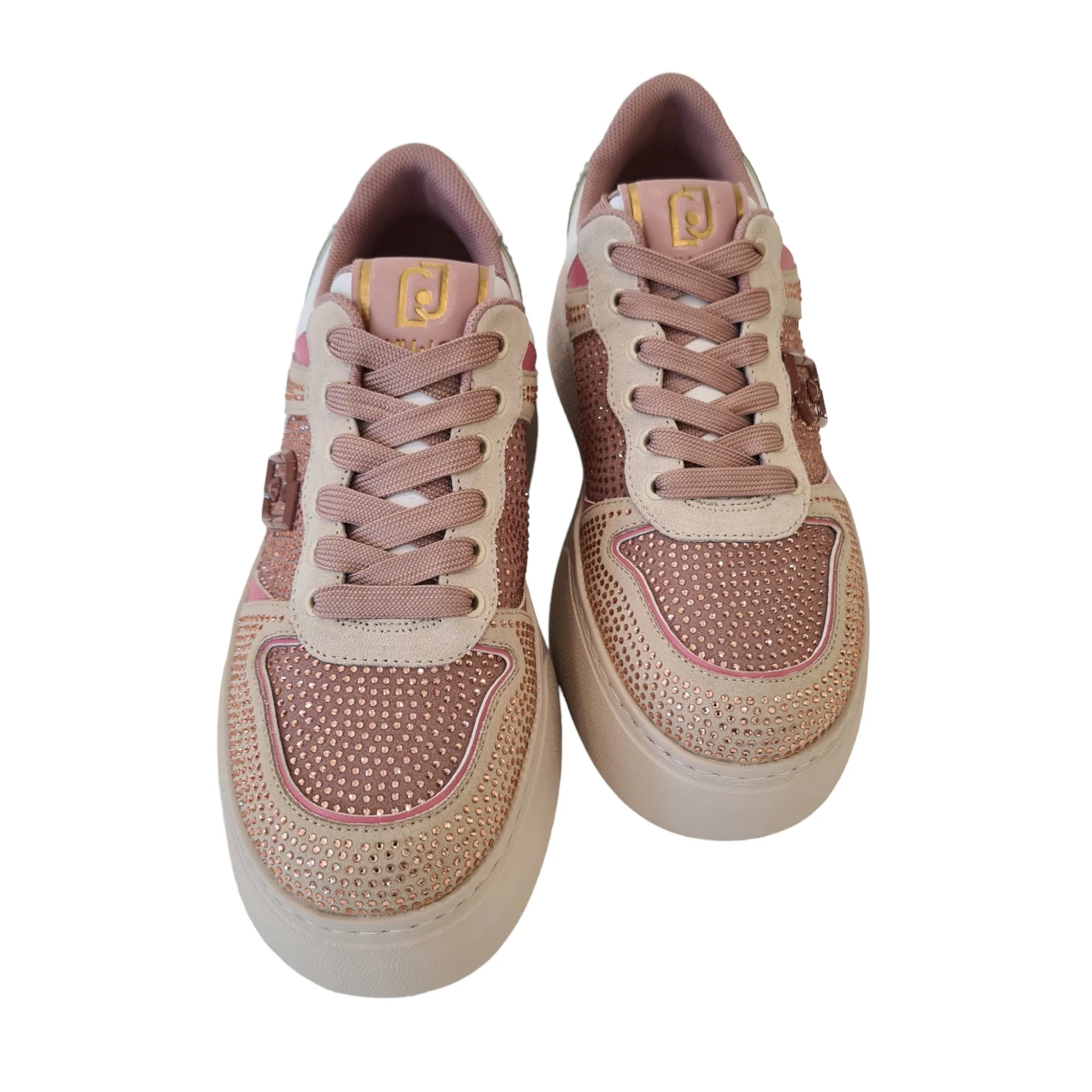 Liu-Jo Sneakers Donna Beige-Rosa Rif.769