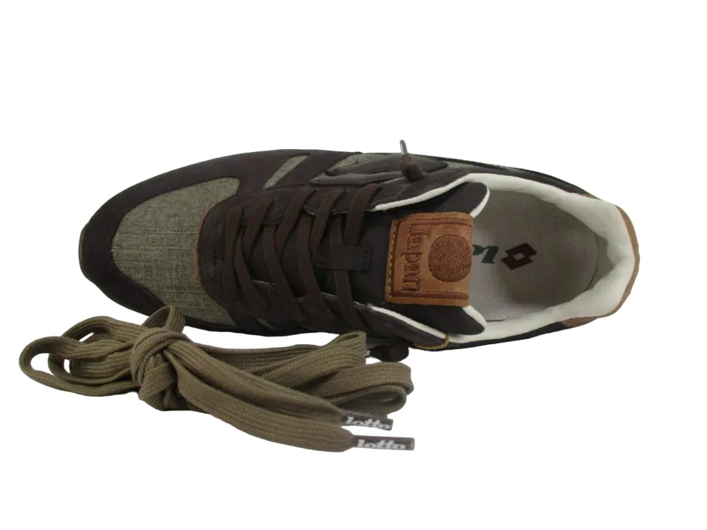 Lotto Kyoto T7402 brown men's sneakers