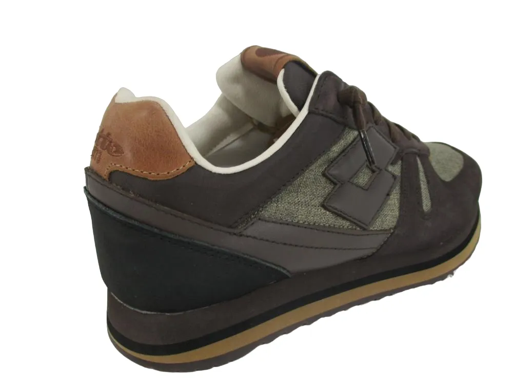 Lotto Kyoto T7402 brown men's sneakers