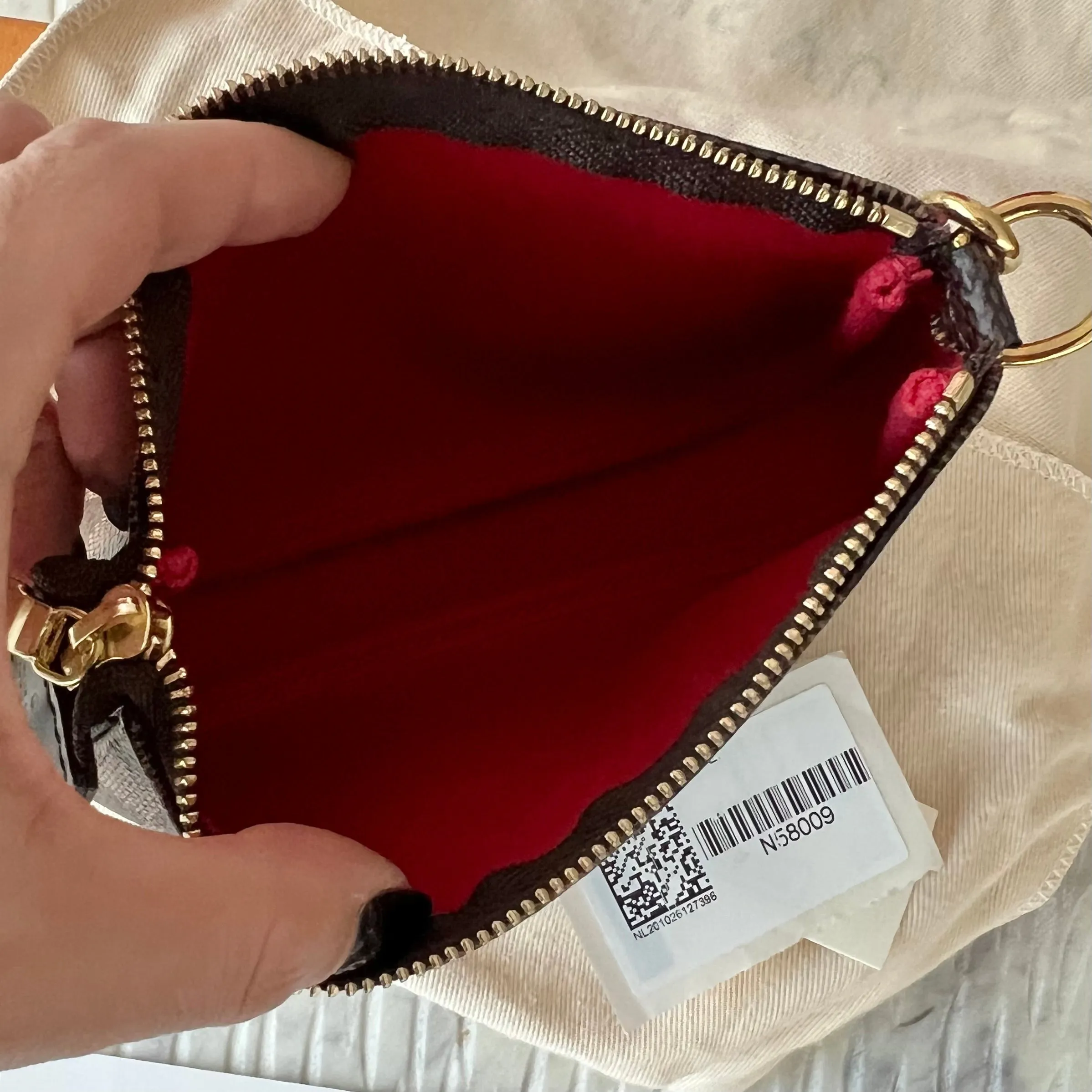 Louis Vuitton Mini Pochette Bag