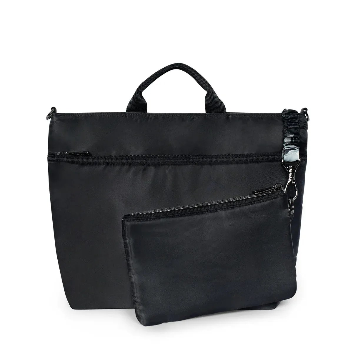 LUG Tenor 2pc Crossbody Bag in Midnight Black