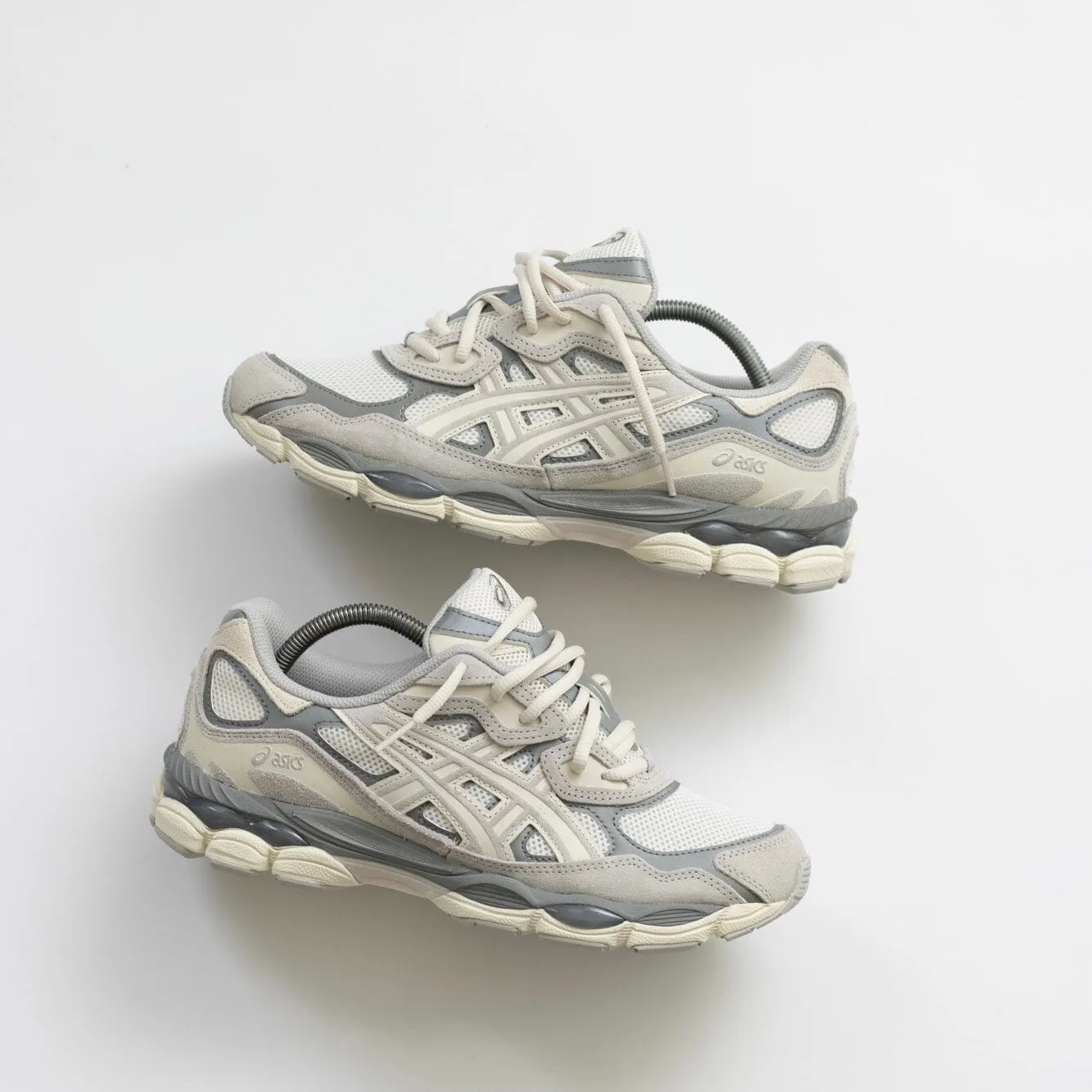 MENS ASICS | Gel- NYC  (Oyster,Grey and Cream)