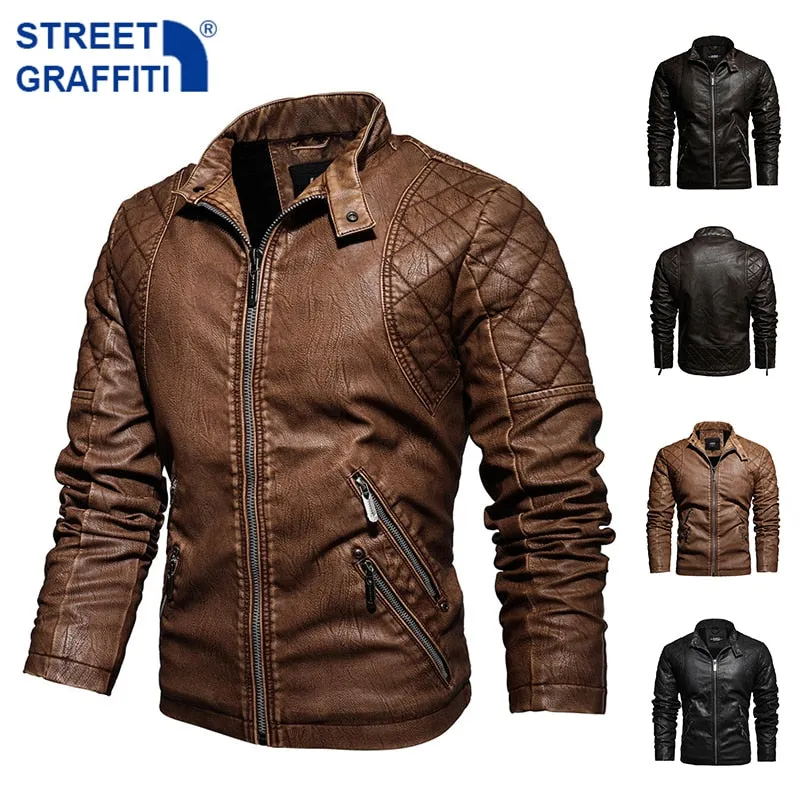 Mens Motorcycle Jacket