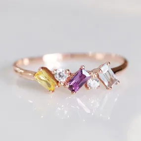 Multi Colored Stone Ring Tressa