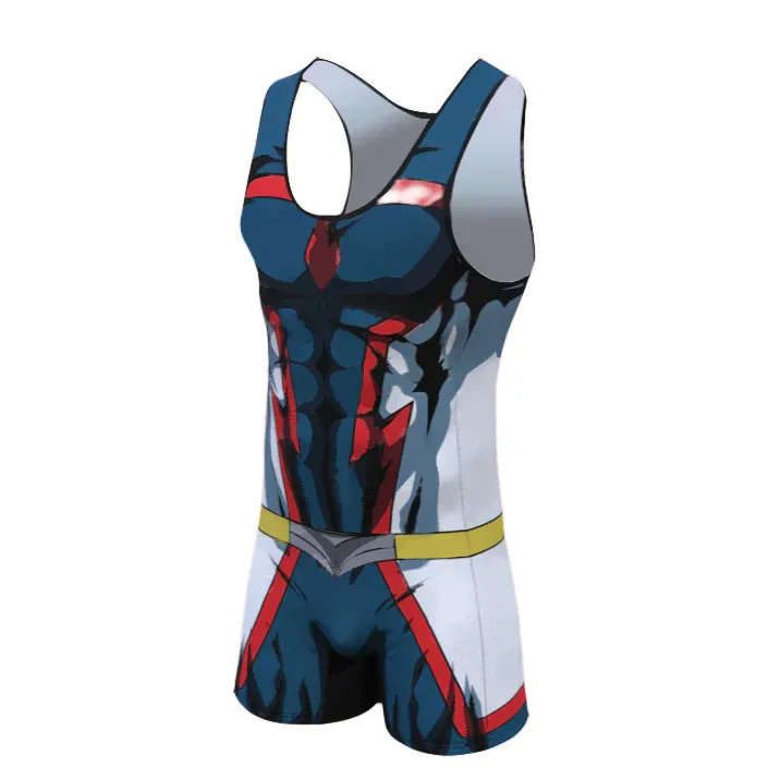 My Hero Academia 'Young All Might ' Men's Powerlifting Singlet