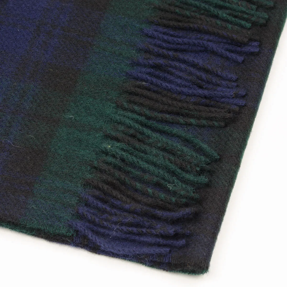 Norse Projects - Moon Checked Lambswool Scarf - Black Watch