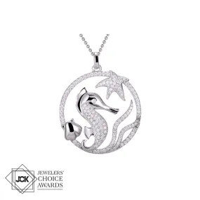 Pavé Sea Life Pendant