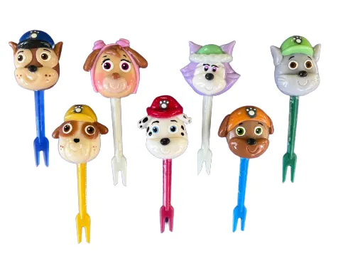 Paw Patrol Handmade Food Picks