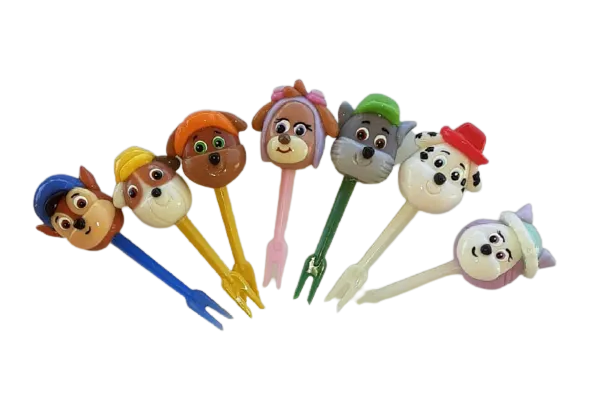 Paw Patrol Handmade Food Picks