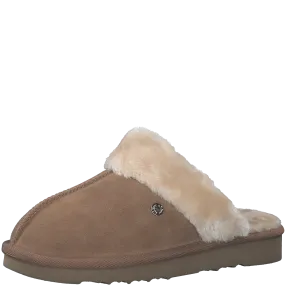 S Oliver Cognac Slippers