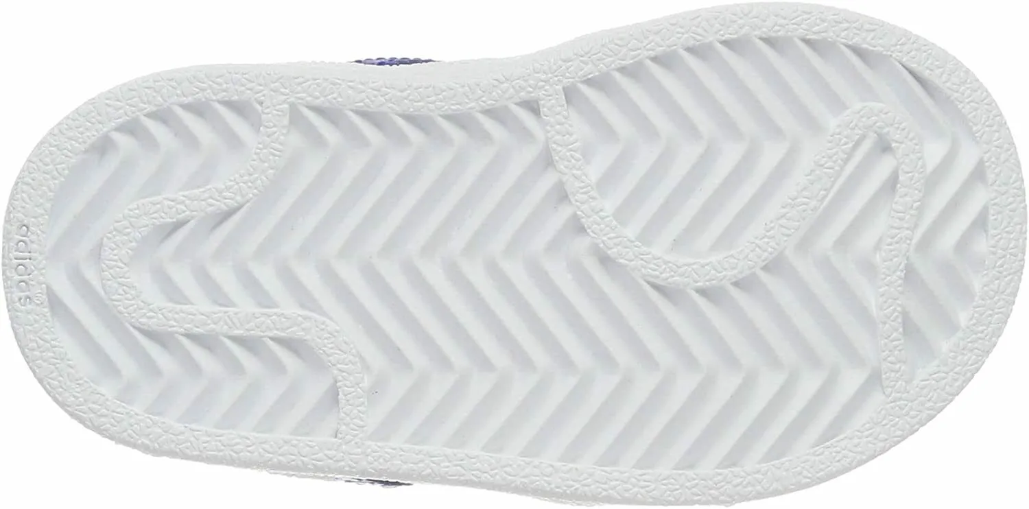 Scarpe bambino Adidas - Art.BZ0384 sneakers bianco con strisce blu