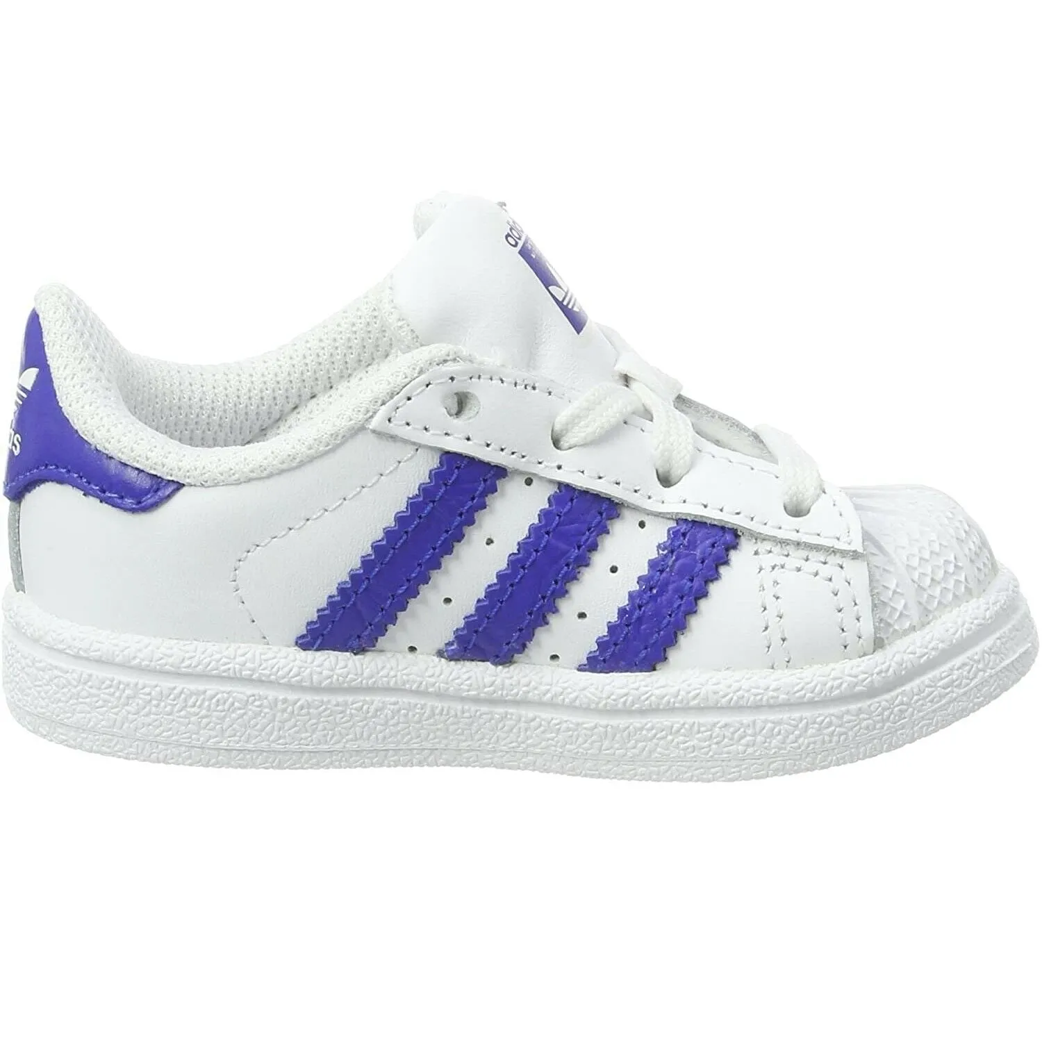 Scarpe bambino Adidas - Art.BZ0384 sneakers bianco con strisce blu