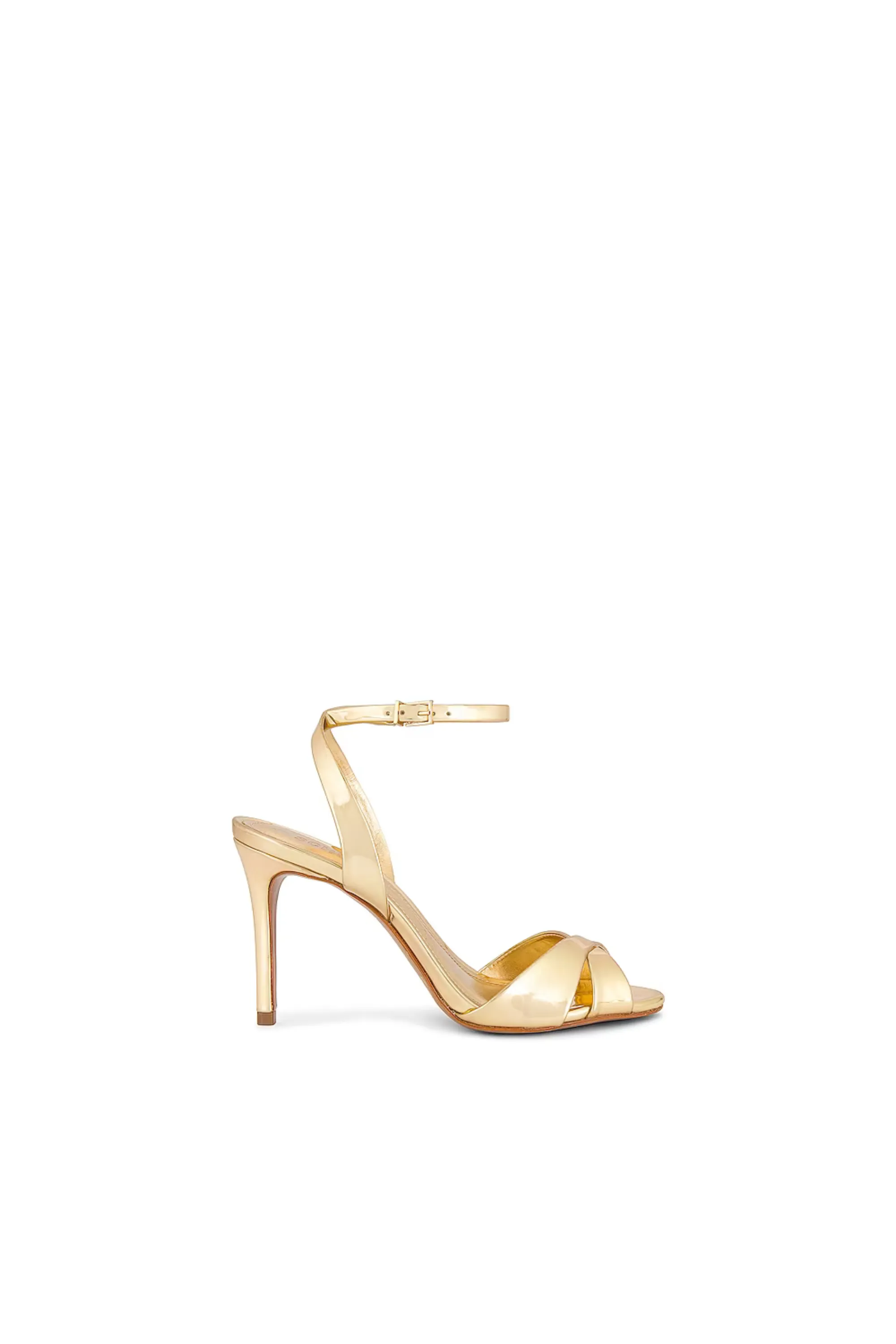 Schutz Hilda Heel Gold