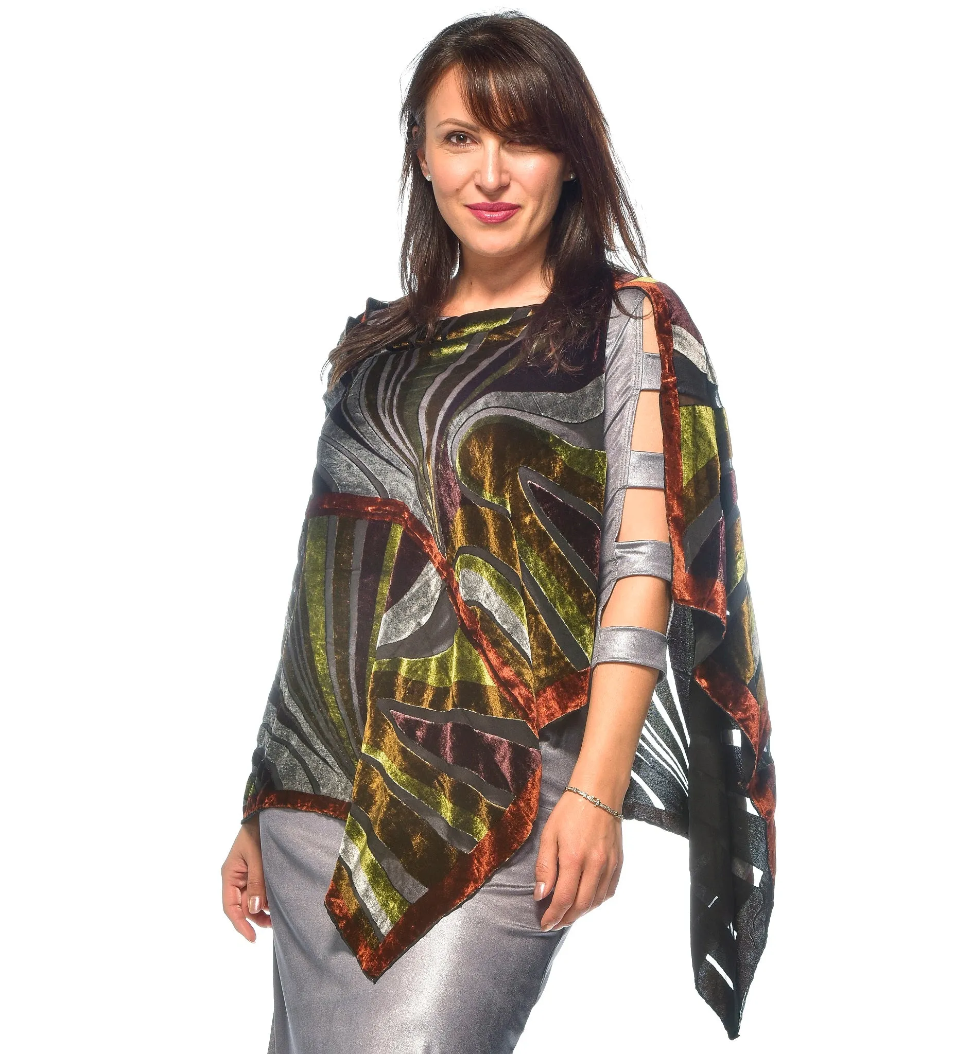 Silk Poncho