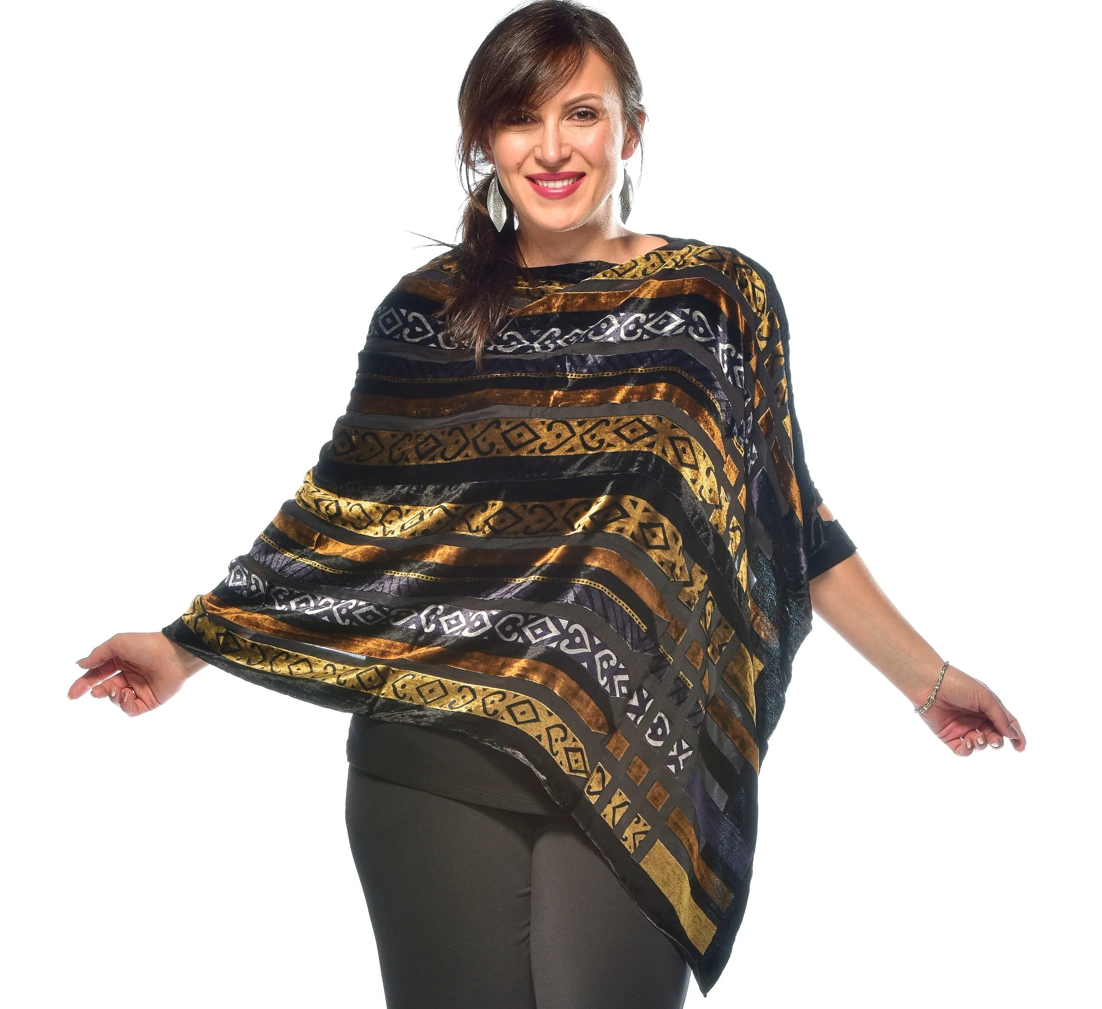 Silk Poncho