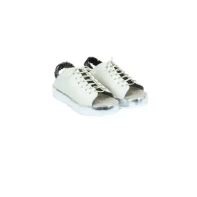 Slip On Chanel Lacci Cervo Chalk White