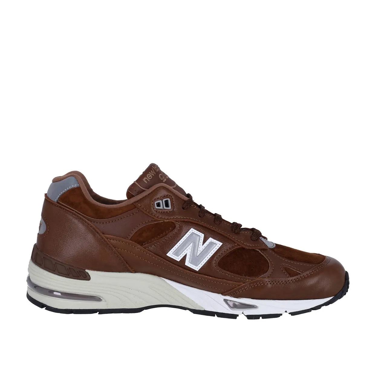 Sneakers Uomo New Balance 991 Made In Uk Cuoio