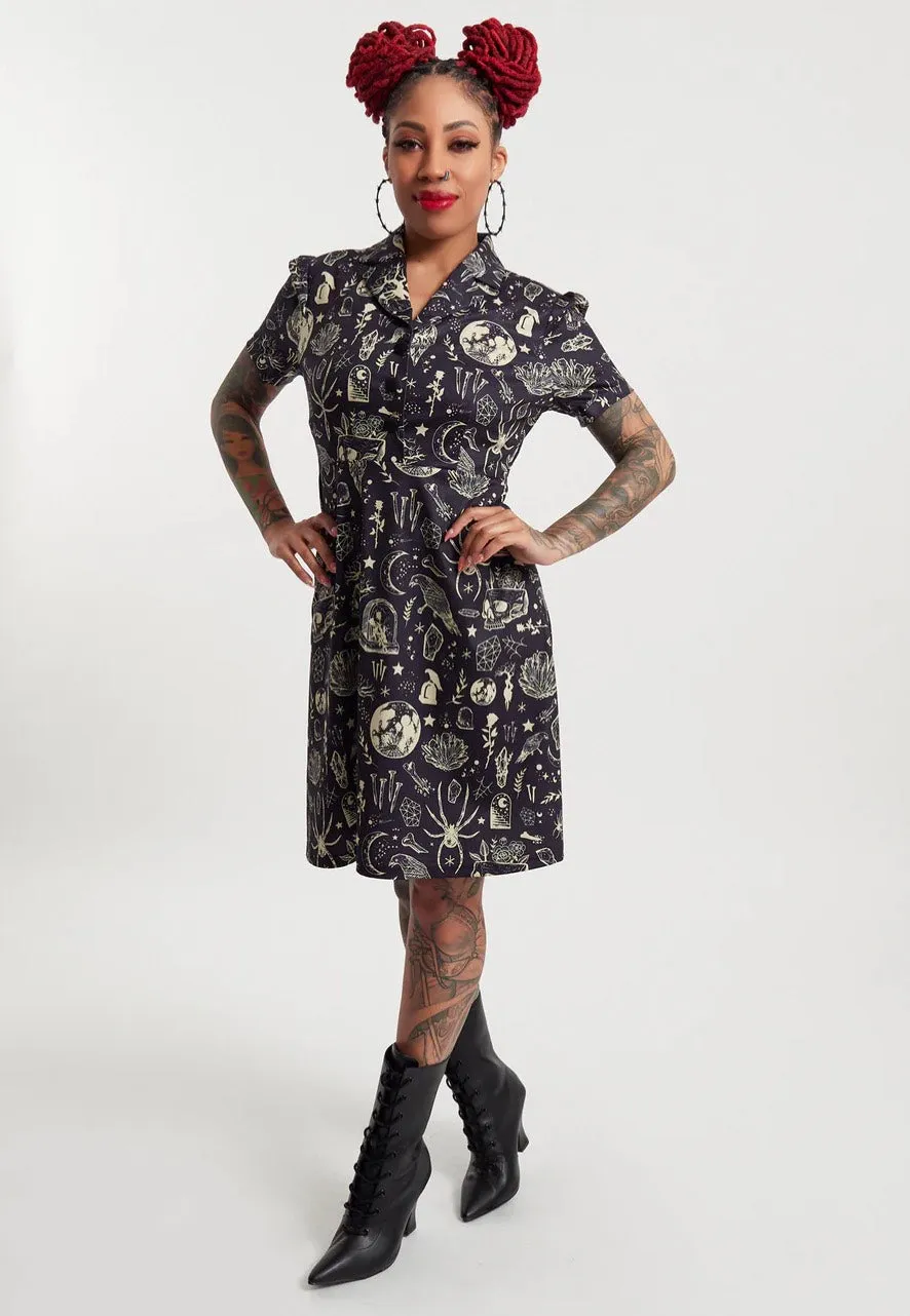 Sourpuss Clothing - Night Walker Rosie - Dress