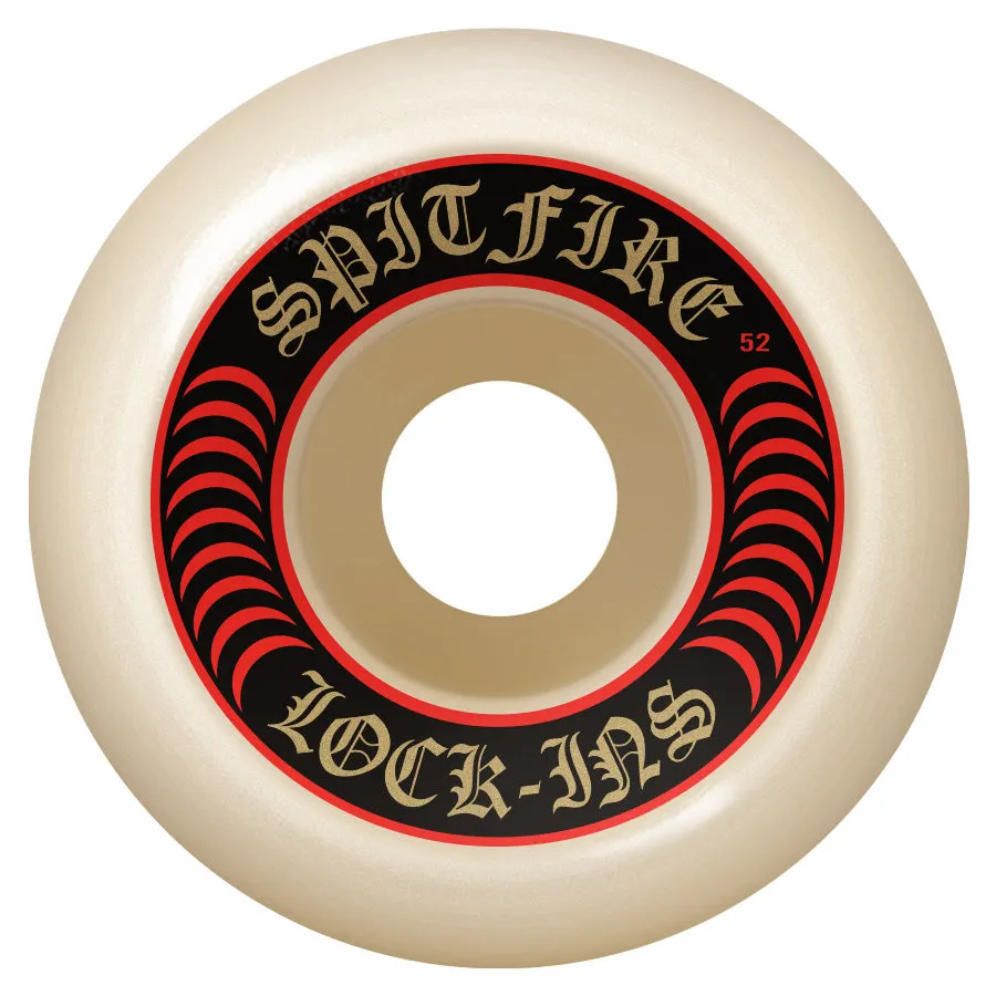 Spitfire Wheels Formula Four F4 Lock Ins 101D 52MM